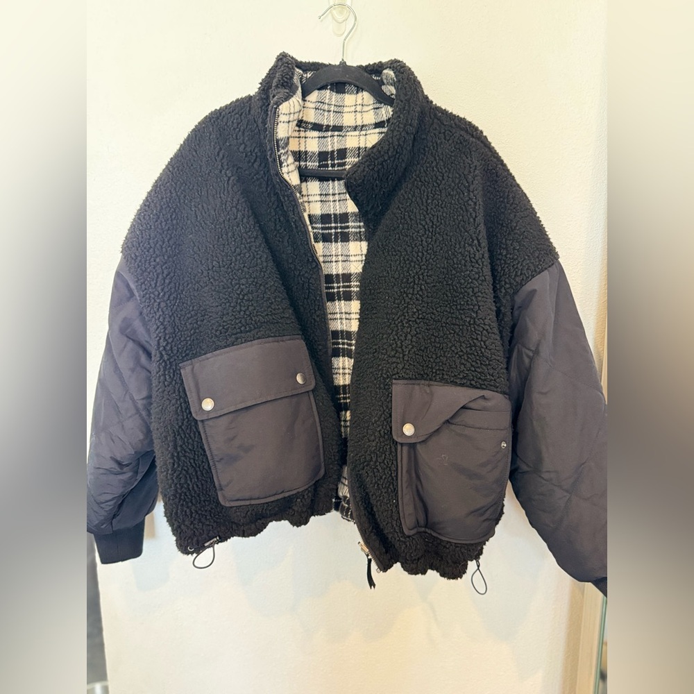Reversible oversized Jacket